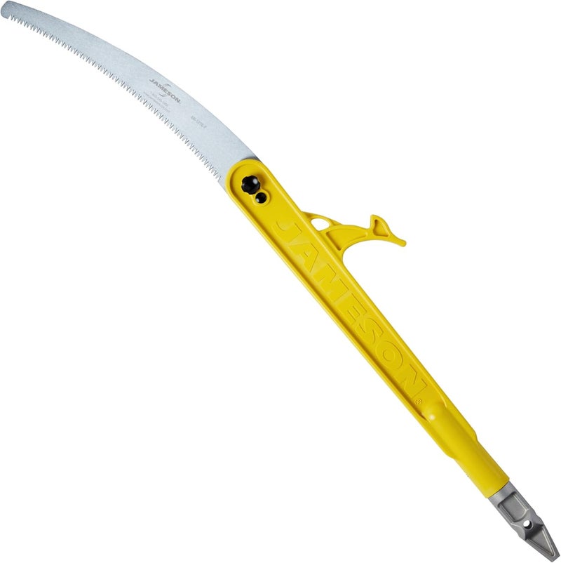 JAMESON Folding Pole Saw with 13 inch Barracuda Hard Chrome Plated Tri-Cut Saw Blade - Image 1